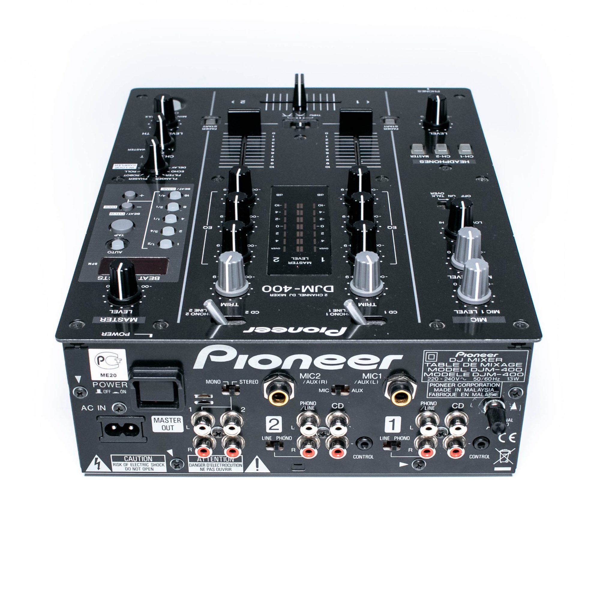最適な材料 Pioneer パイオニア DJM-400 ブラック DJミキサー | vixan.no