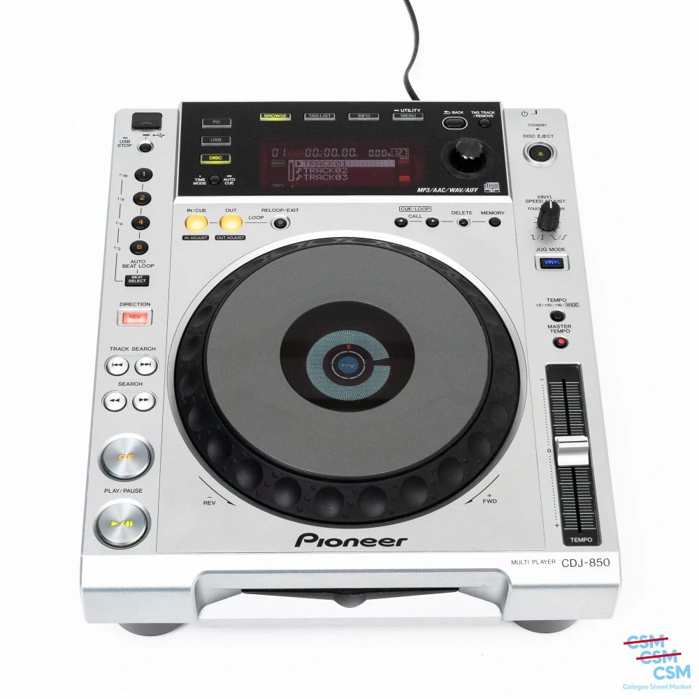 Pioneer DJ CDJ 850 Silber gebraucht 1