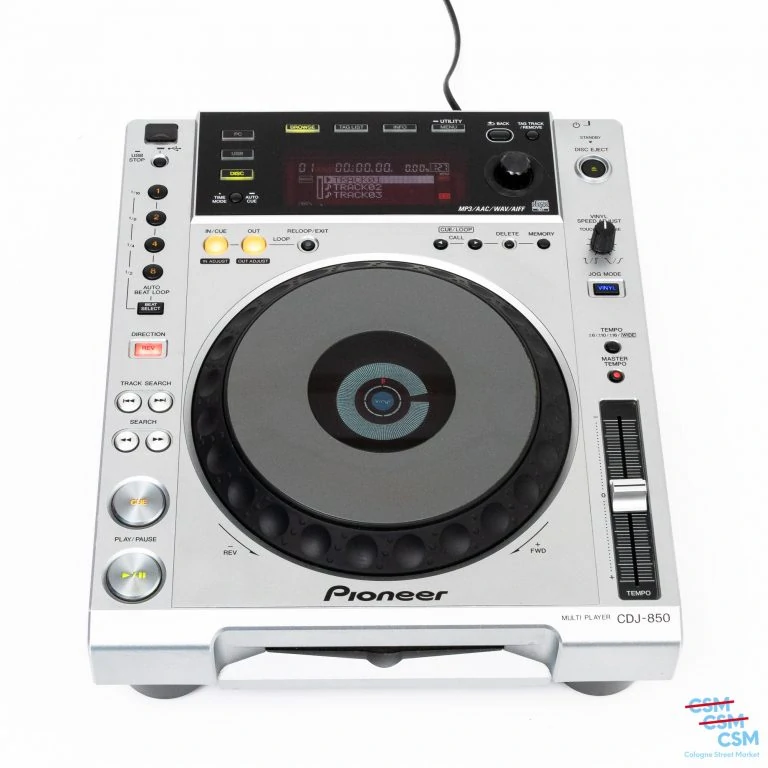 Pioneer-DJ-CDJ-850-Silber-gebraucht-1