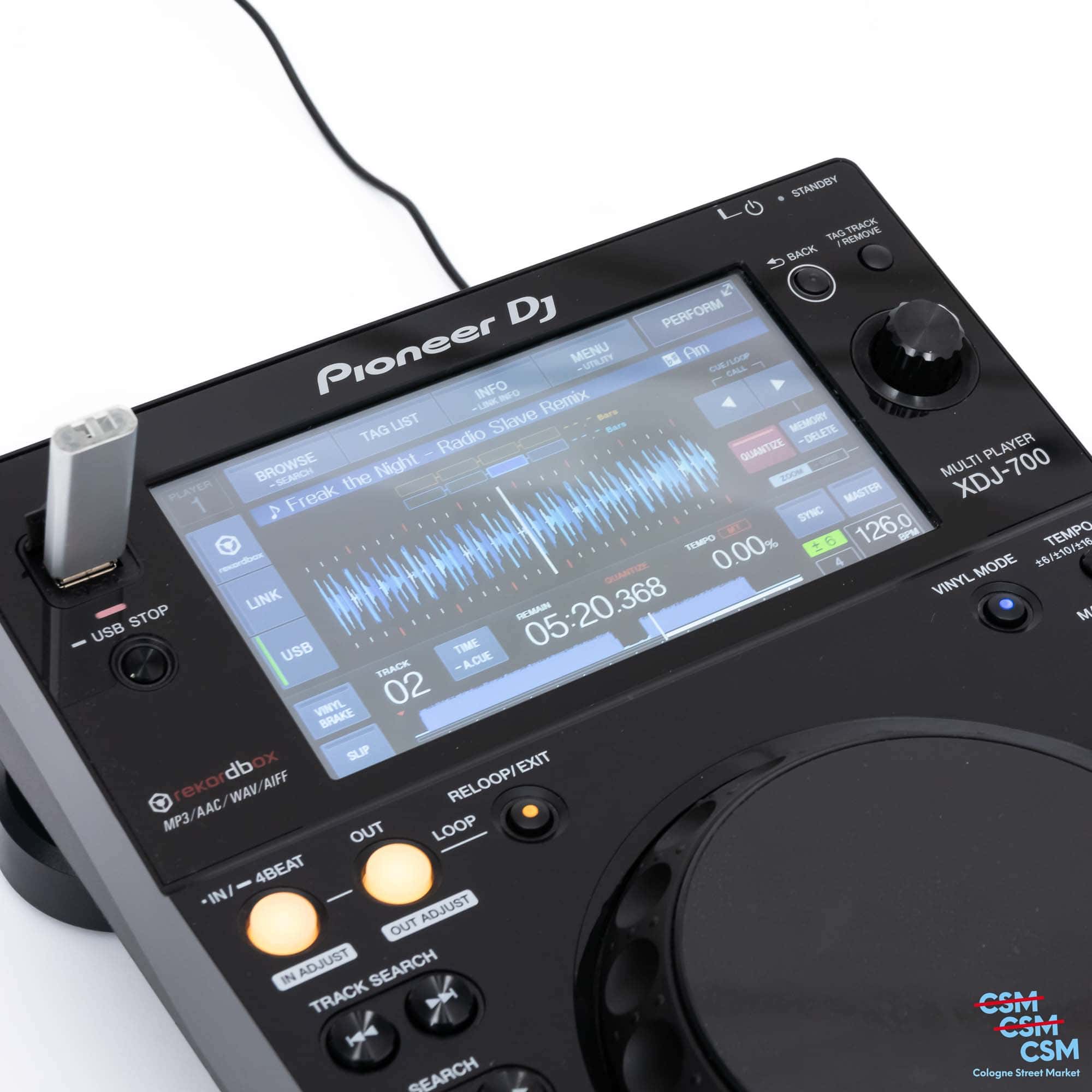 Pioneer DJ XDJ 700 CSM Cologne Street Market