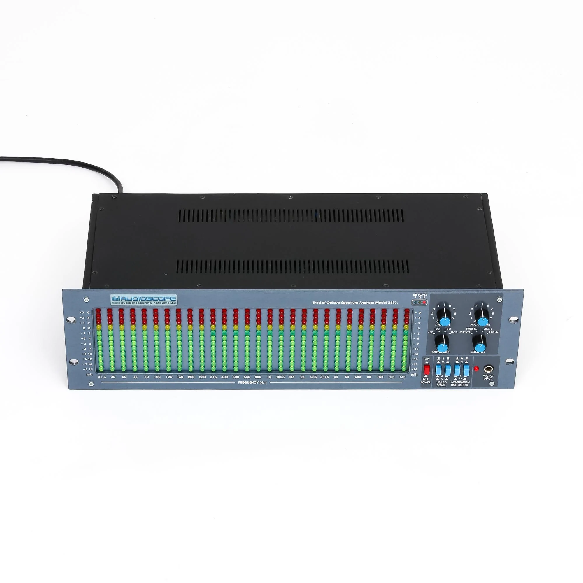 Audioscope 2813 E Spectrum Analyzer gebraucht 1 Audioscope 2813-E Spectrum Analyzer