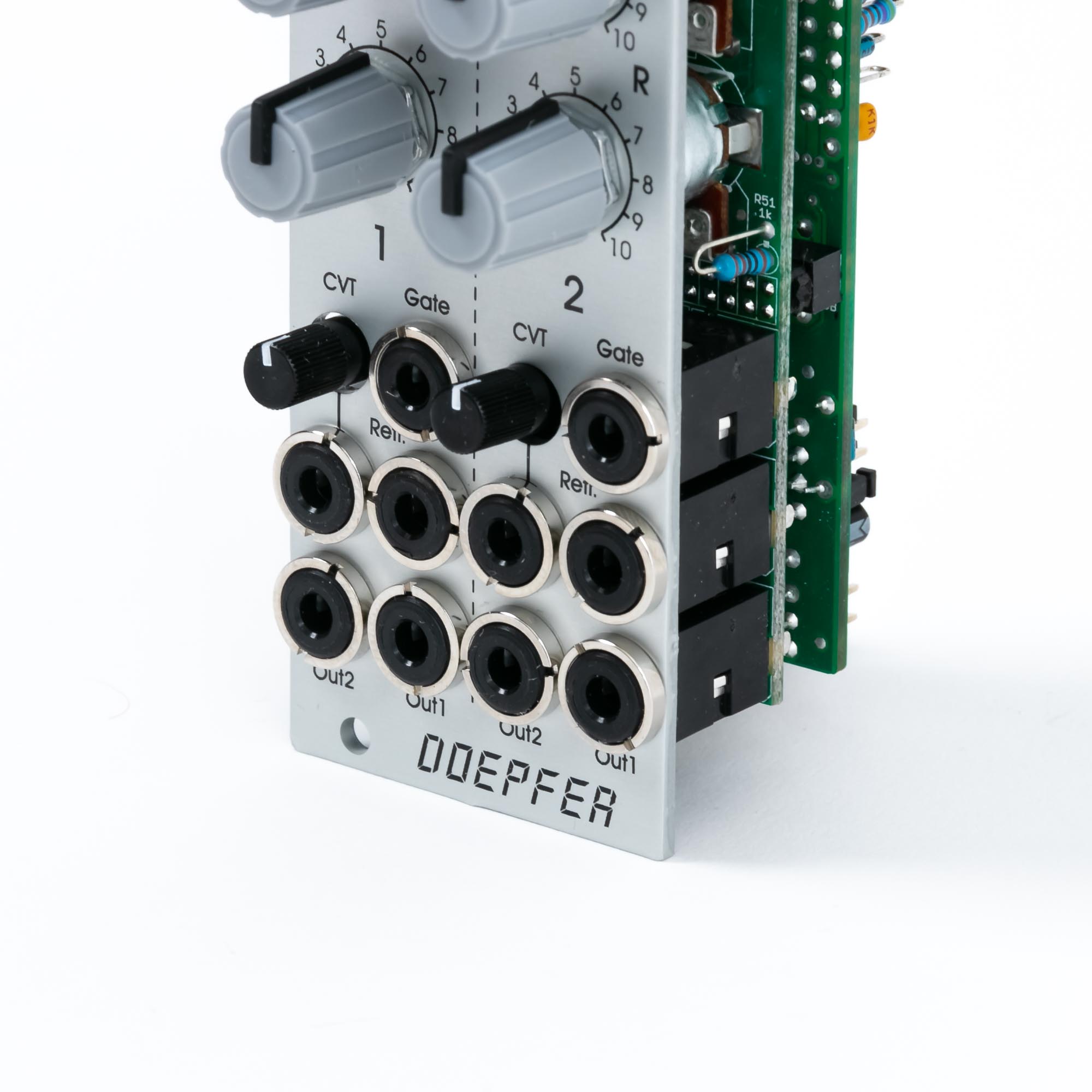 Dual Doepfer A-140-2 ADSR - Micro Mini Eurorack Module Vintage