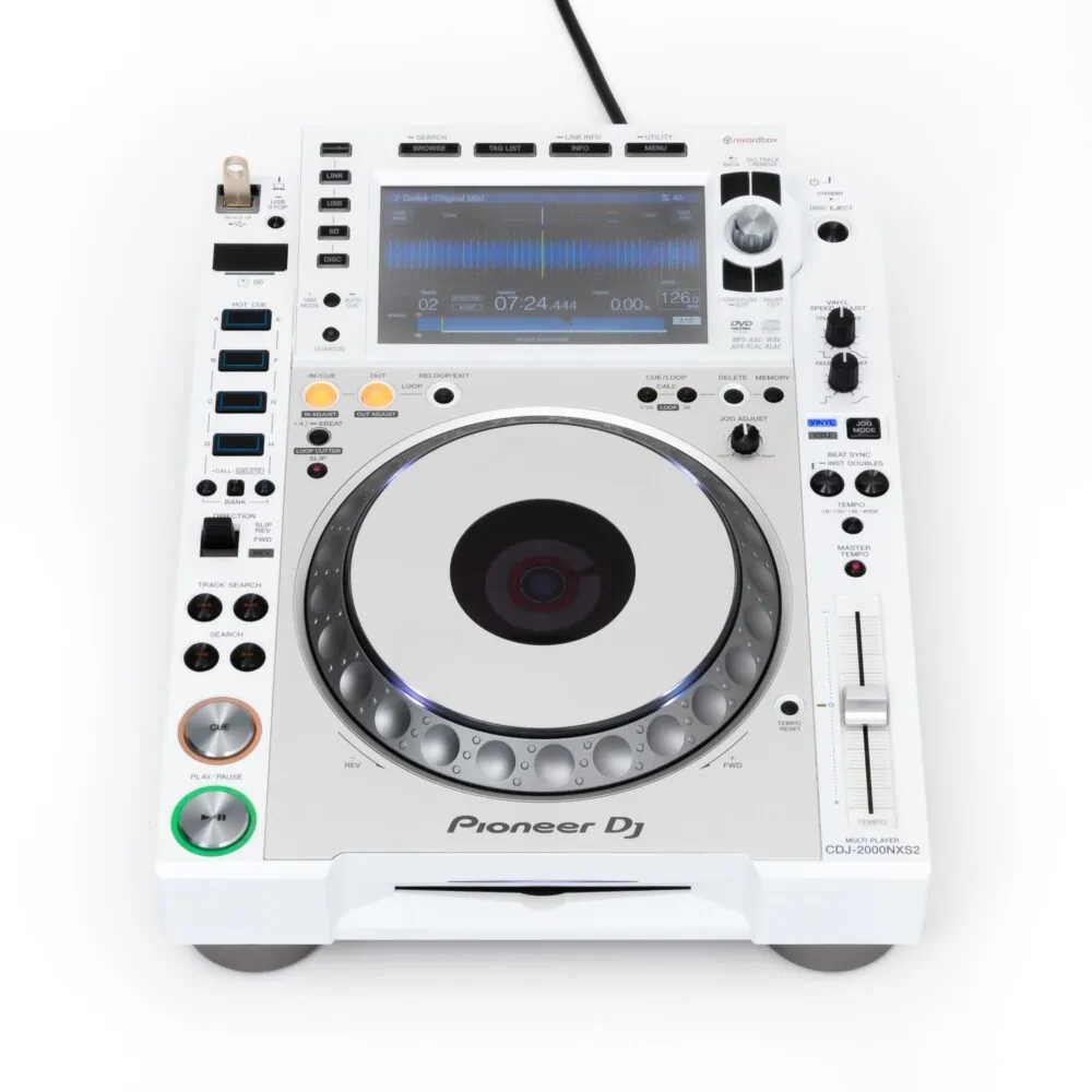 Pioneer DJ CDJ 2000 NXS2 Limited White Edition