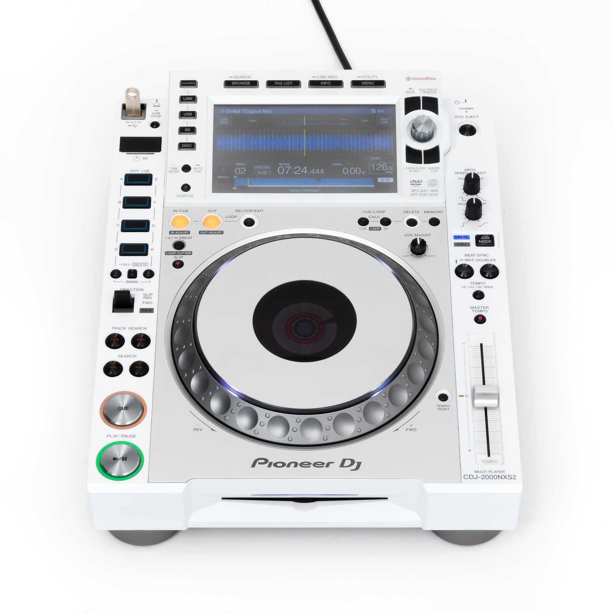 Pioneer DJ CDJ 2000 NXS2 Limited White Edition | CSM - Cologne 
