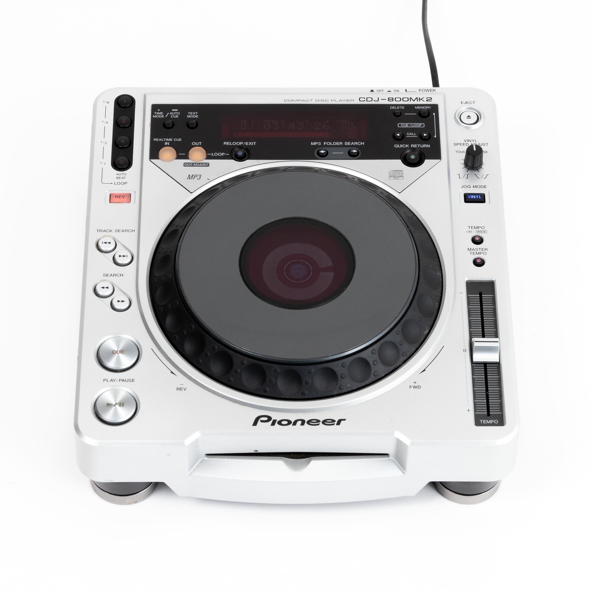 Pioneer パイオニア CDJ-800MK2 ターンテーブル DJ機器