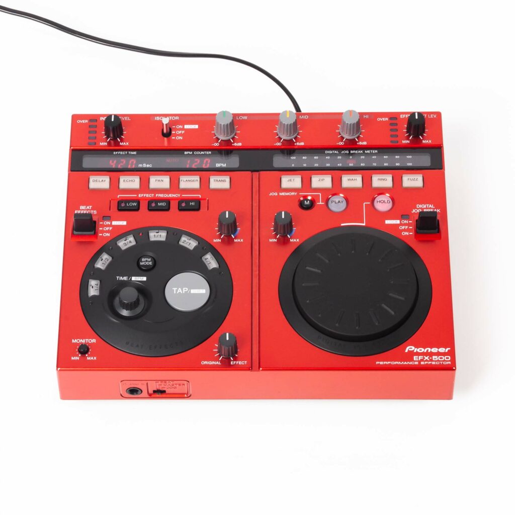 Pioneer EFX-500 DJエフェクター レッド 限定一台】DJ用エフェクターとしては非常に定番モデルな Pioneer