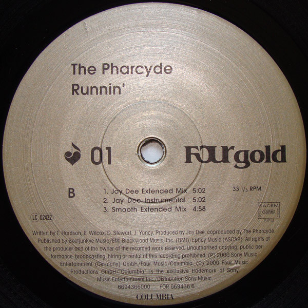 The Pharcyde – Passin’ Me By / Runnin’-2 The Pharcyde – Passin’ Me By / Runnin’-2