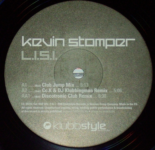 Kevin Stomper – L.I.S.I.-3 Kevin Stomper – L.I.S.I.-3