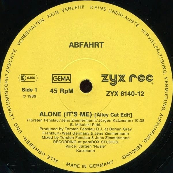 Abfahrt – Alone (It’s Me)-2 Abfahrt – Alone (It’s Me)-2
