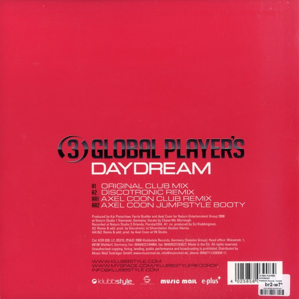 3 Global Player’s – Daydream-1 3 Global Player’s – Daydream-1