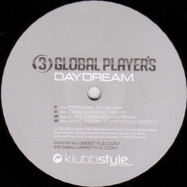 3 Global Player’s – Daydream-2 3 Global Player’s – Daydream-2