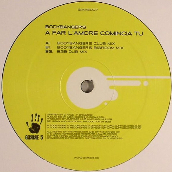 Bodybangers – A Far L’Amore Comincia Tu-1 Bodybangers – A Far L’Amore Comincia Tu-1