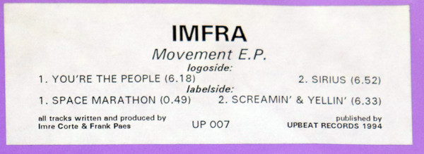 Imfra – Movement E.P.-4 Imfra – Movement E.P.-4