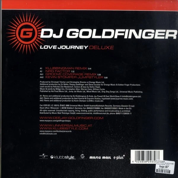 DJ Goldfinger – Love Journey Deluxe-1 DJ Goldfinger – Love Journey Deluxe-1