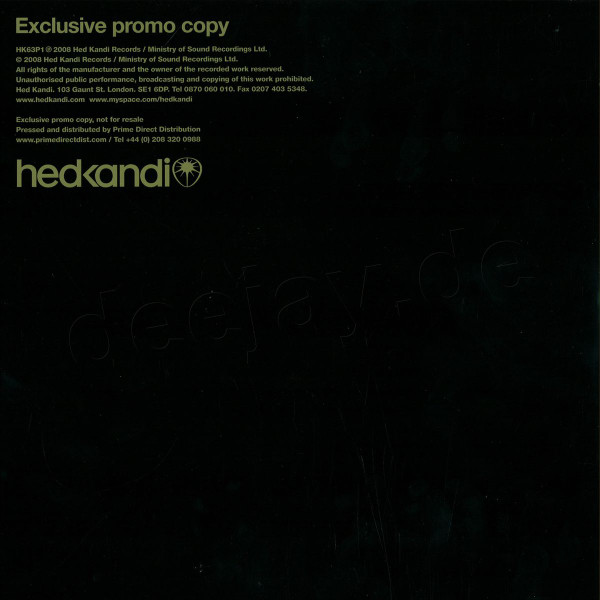 Various – Hed Kandi Classic EP Volume 2-1 Various – Hed Kandi Classic EP Volume 2-1