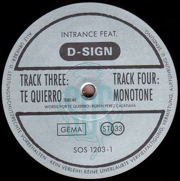 Intrance Feat. D-Sign – The Psyche Remixes EP-4