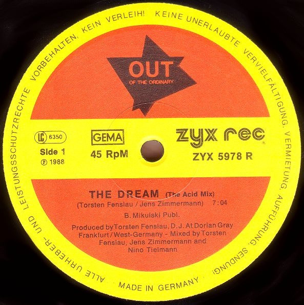 Out Of The Ordinary – The Dream (The Acid Mix)-2 Out Of The Ordinary – The Dream (The Acid Mix)-2