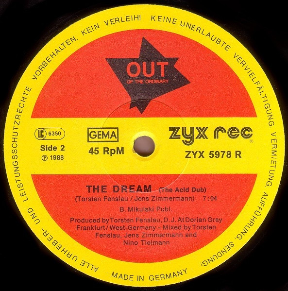 Out Of The Ordinary – The Dream (The Acid Mix)-3 Out Of The Ordinary – The Dream (The Acid Mix)-3