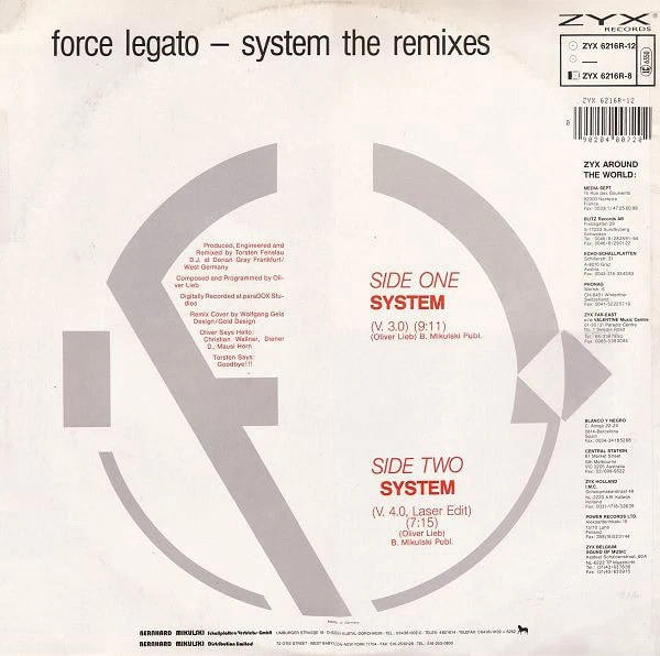 Force Legato – System (The Remixes)-1 Force Legato – System (The Remixes)-1