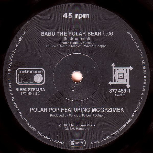 Polar Pop feat. MC Grzimek – Eisbär-2 Polar Pop feat. MC Grzimek – Eisbär-2