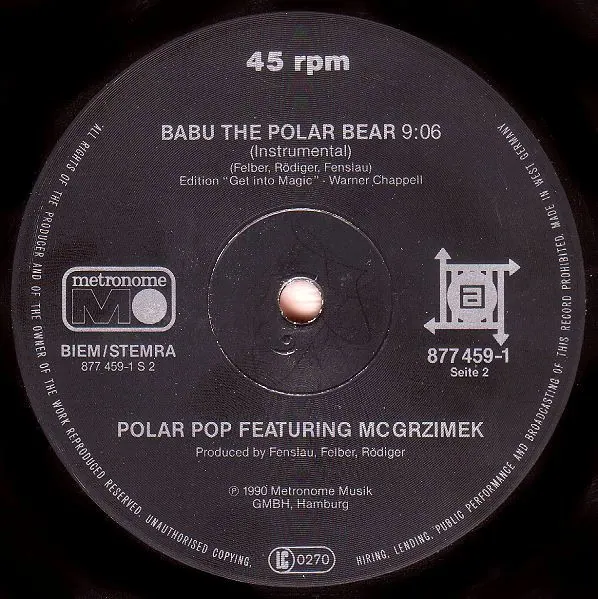 Polar Pop feat. MC Grzimek – Eisbär-2 Polar Pop feat. MC Grzimek – Eisbär-2