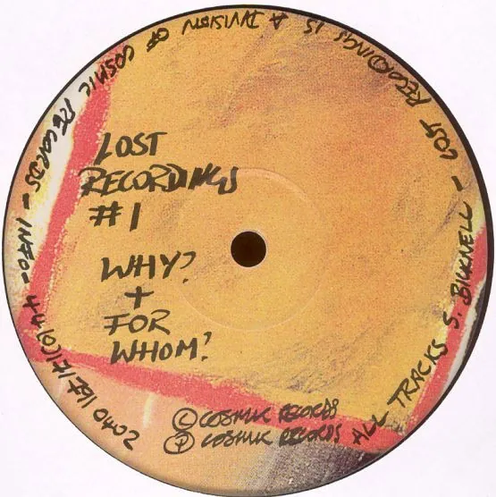 Steve Bicknell - Lost Recordings #1 - Why? + For Whom?-0