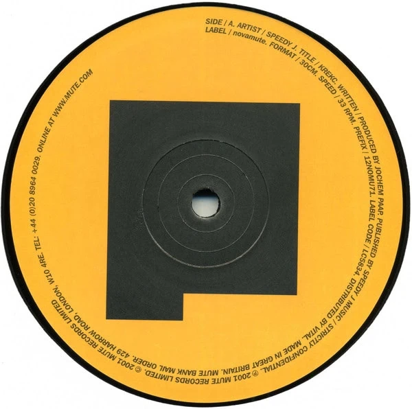 Speedy J – Krekc-2 Speedy J – Krekc-2