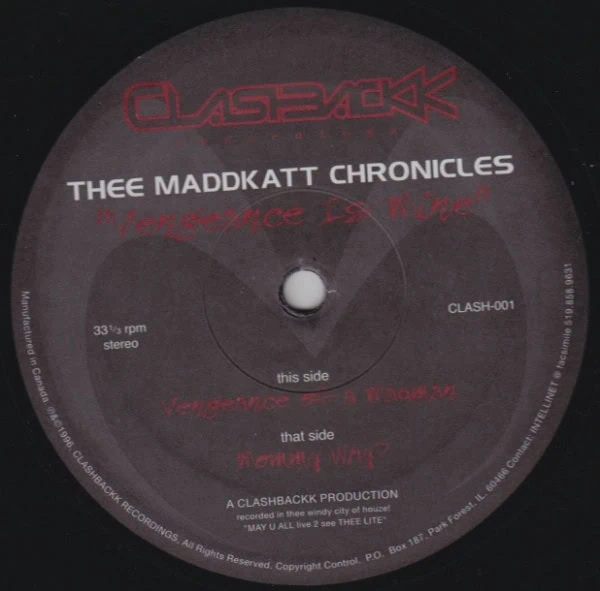 Thee Maddkatt Chronicles - Vengeance Is Mine-0