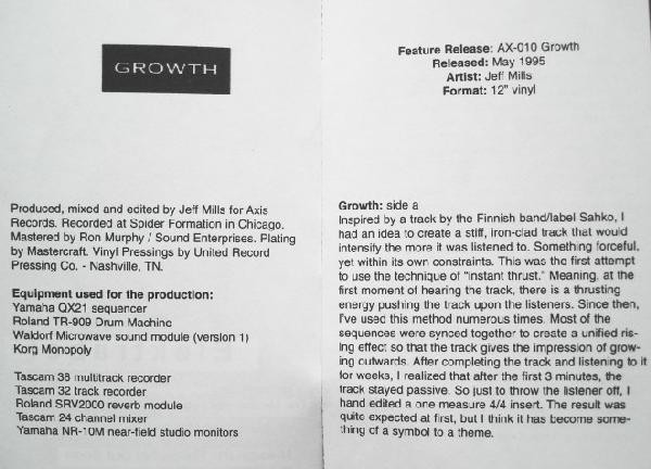 Jeff Mills – Growth-2 Jeff Mills – Growth-2