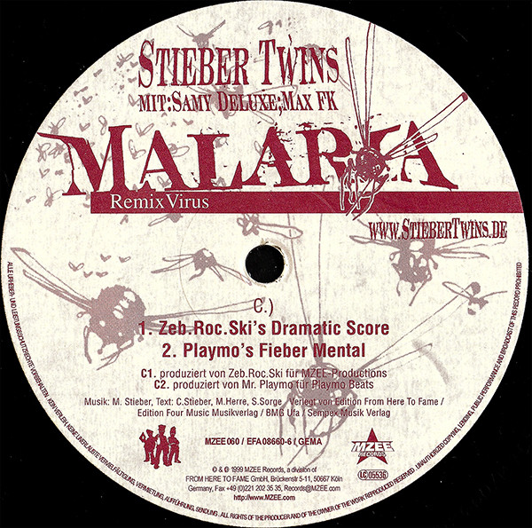 Stieber Twins Mit: Samy Deluxe ; Max Herre – Malaria (Remix Virus)-3 Stieber Twins Mit: Samy Deluxe ; Max Herre – Malaria (Remix Virus)-3