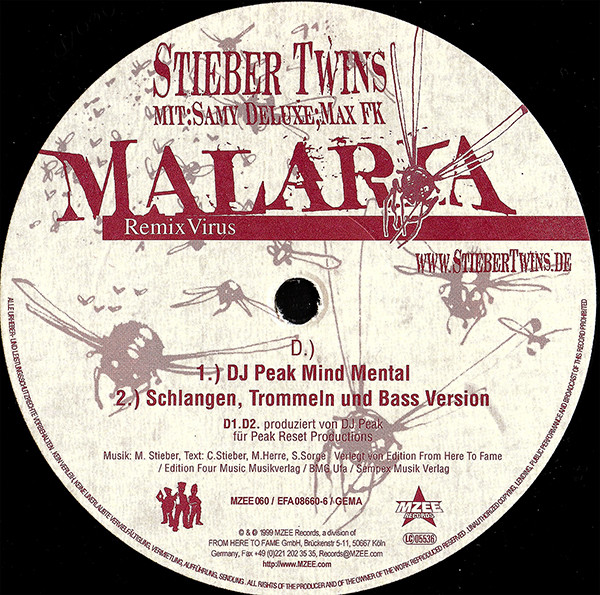 Stieber Twins Mit: Samy Deluxe ; Max Herre – Malaria (Remix Virus)-4 Stieber Twins Mit: Samy Deluxe ; Max Herre – Malaria (Remix Virus)-4