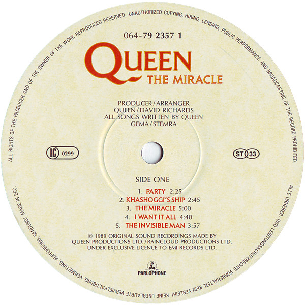 Queen – The Miracle-2 Queen – The Miracle-2