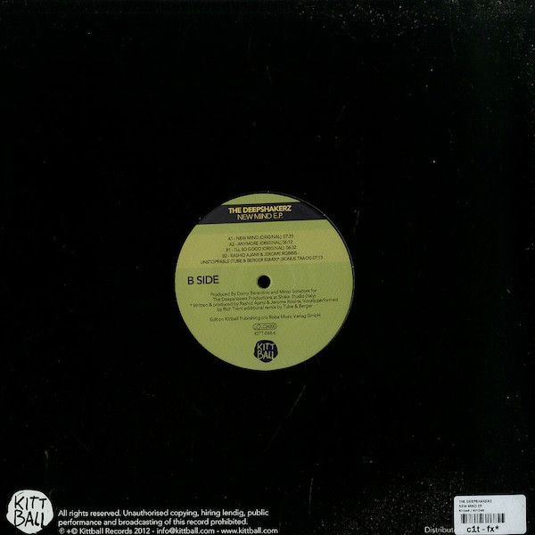 The Deepshakerz – New Mind E.P.-2 The Deepshakerz – New Mind E.P.-2