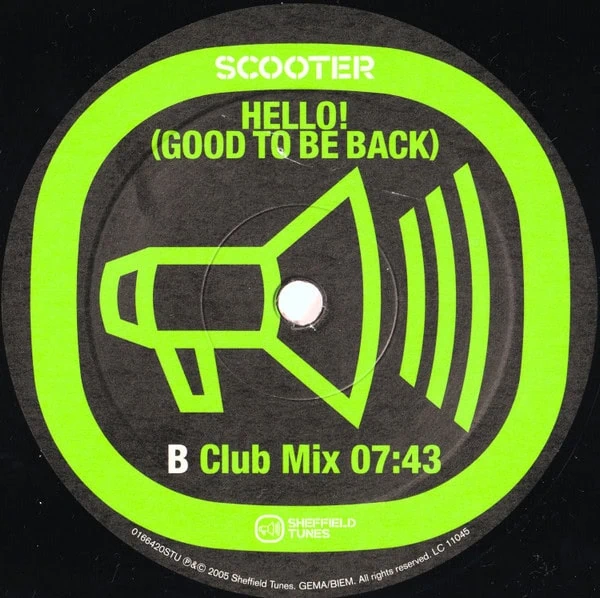 Scooter – Hello! (Good To Be Back)-2 Scooter – Hello! (Good To Be Back)-2