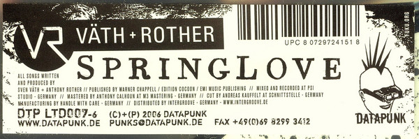 Sven Väth + Anthony Rother – SpringLove-2 Sven Väth + Anthony Rother – SpringLove-2