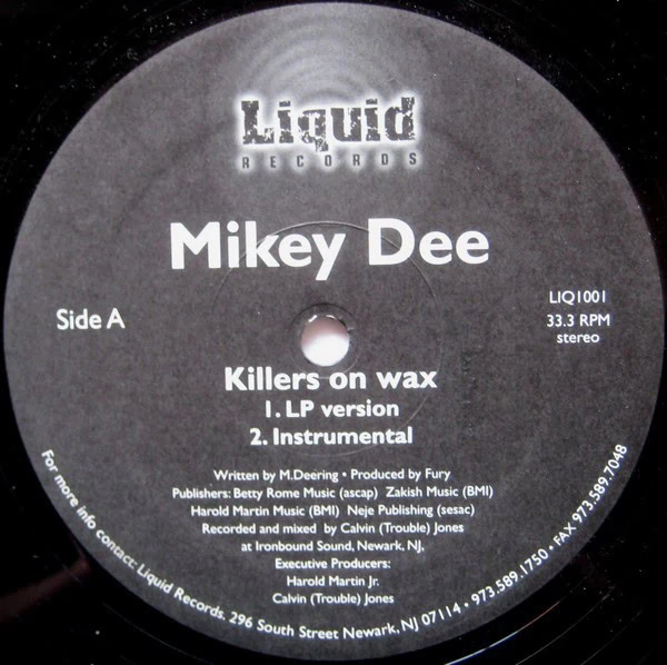 MC Mikey D - Killers On Wax / J.Q.N.Y. (Jamaica, Queens New York)-0