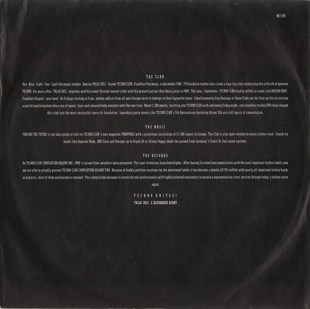 Various – The Official Techno Club Compilation Volume Two-3 Various – The Official Techno Club Compilation Volume Two-3