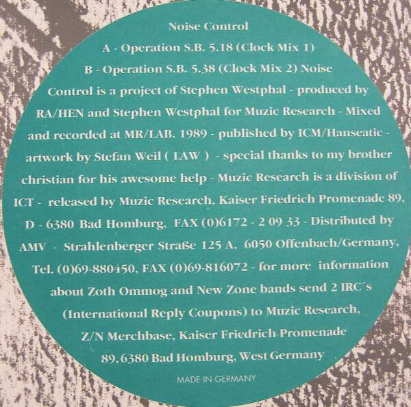 Noise Control – Operation S.B. (Clockmix Part 1 & 2)-2 Noise Control – Operation S.B. (Clockmix Part 1 & 2)-2