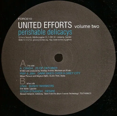 Various – United Efforts Volume Two – Perishable Delicacys-1 Various – United Efforts Volume Two – Perishable Delicacys-1