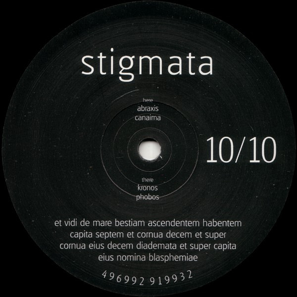 Stigmata 10/10-3 Stigmata 10/10-3