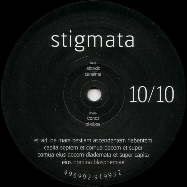 Stigmata 10/10-3 Stigmata 10/10-3
