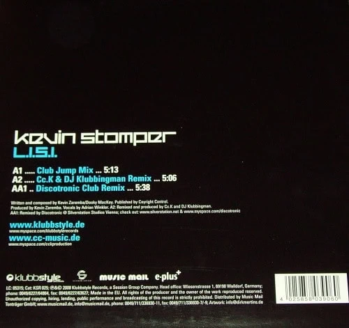 Kevin Stomper – L.I.S.I.-1 Kevin Stomper – L.I.S.I.-1