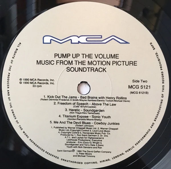 Various – Pump Up The Volume : Music From The Original Motion Picture Soundtrack-4