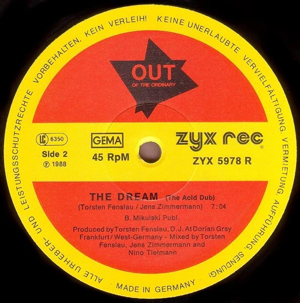 Out Of The Ordinary – The Dream (The Acid Mix)-3 Out Of The Ordinary – The Dream (The Acid Mix)-3