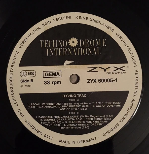 Various – Techno Trax-3 Various – Techno Trax-3