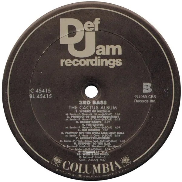 3rd Bass – The Cactus Album-3 3rd Bass – The Cactus Album-3