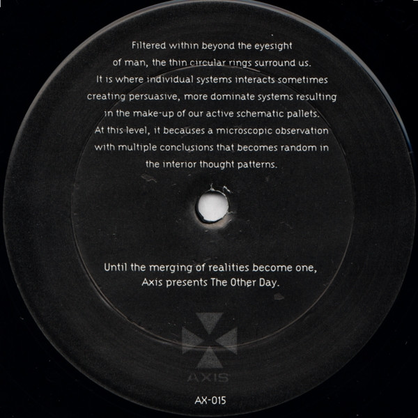 Jeff Mills – The Other Day EP-1