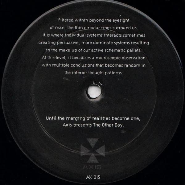 Jeff Mills – The Other Day EP-1 Jeff Mills – The Other Day EP-1