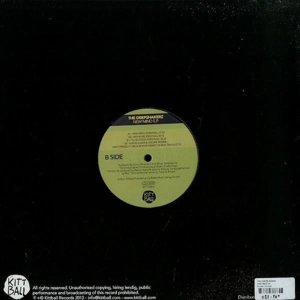 The Deepshakerz – New Mind E.P.-2 The Deepshakerz – New Mind E.P.-2