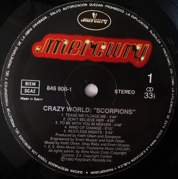 Scorpions – Crazy World-2 Scorpions – Crazy World-2